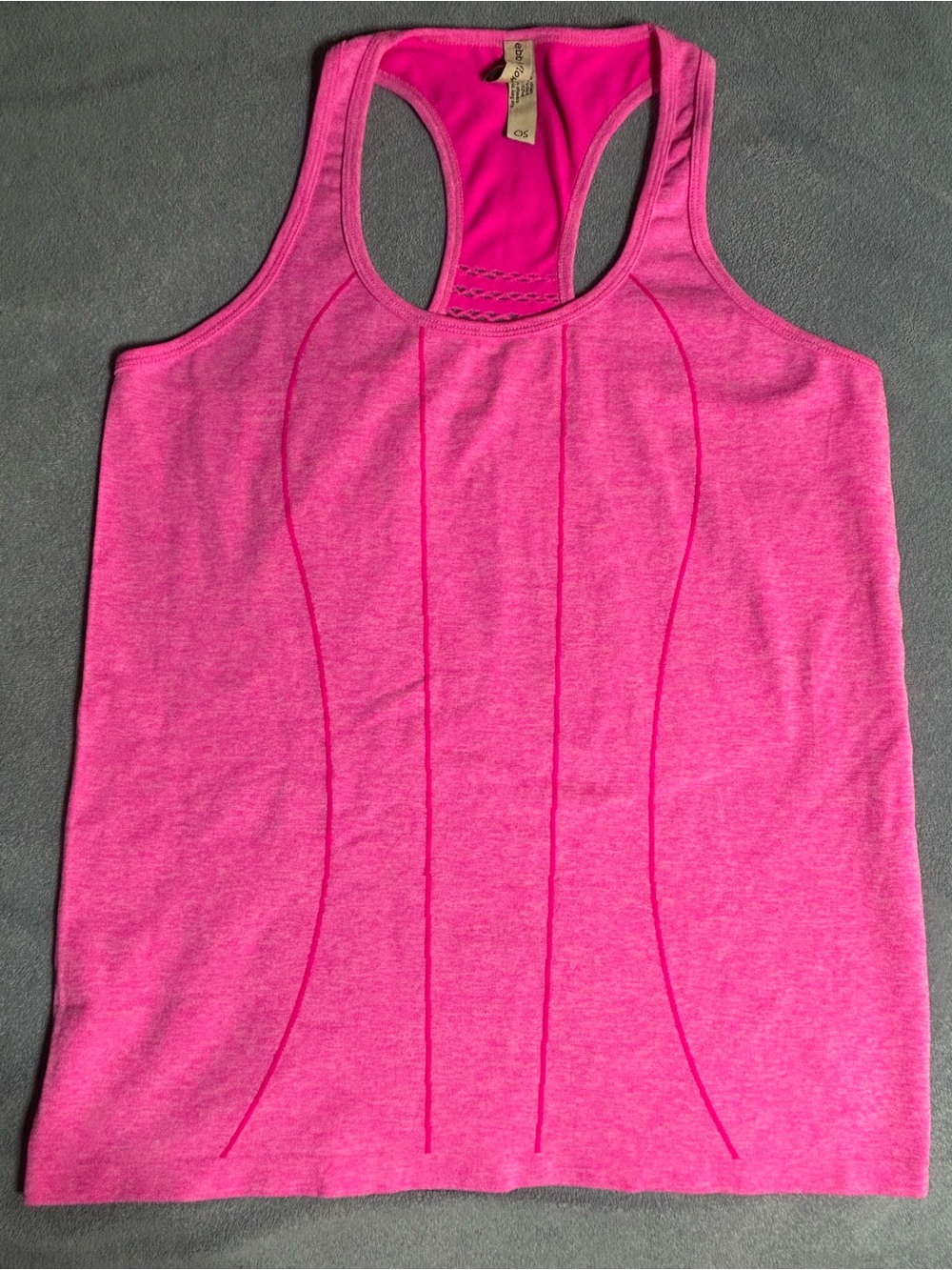 lululemon athletica Ebb & Flow Hot Pink Racerback Tank